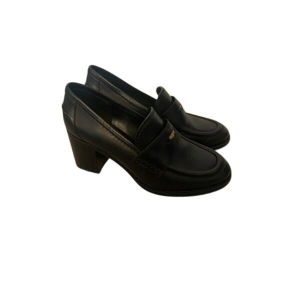 Veronica Beard Penny 70MM Leather Loafer Pumps - Picture 3 of 9